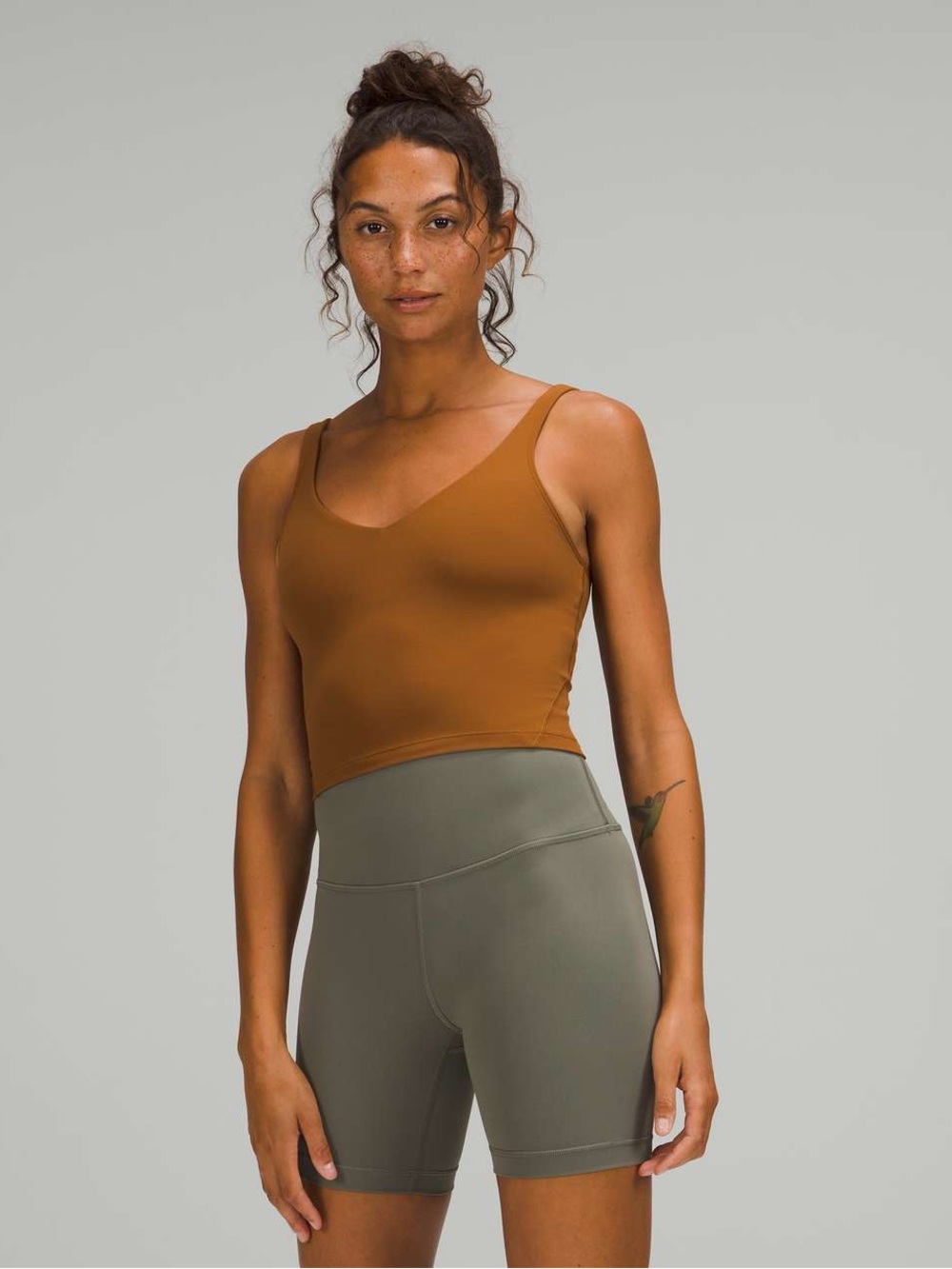 Lululemon Align Tank Top In Copper Brown Size 2